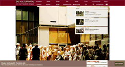 Desktop Screenshot of kultur-frankfurt.de
